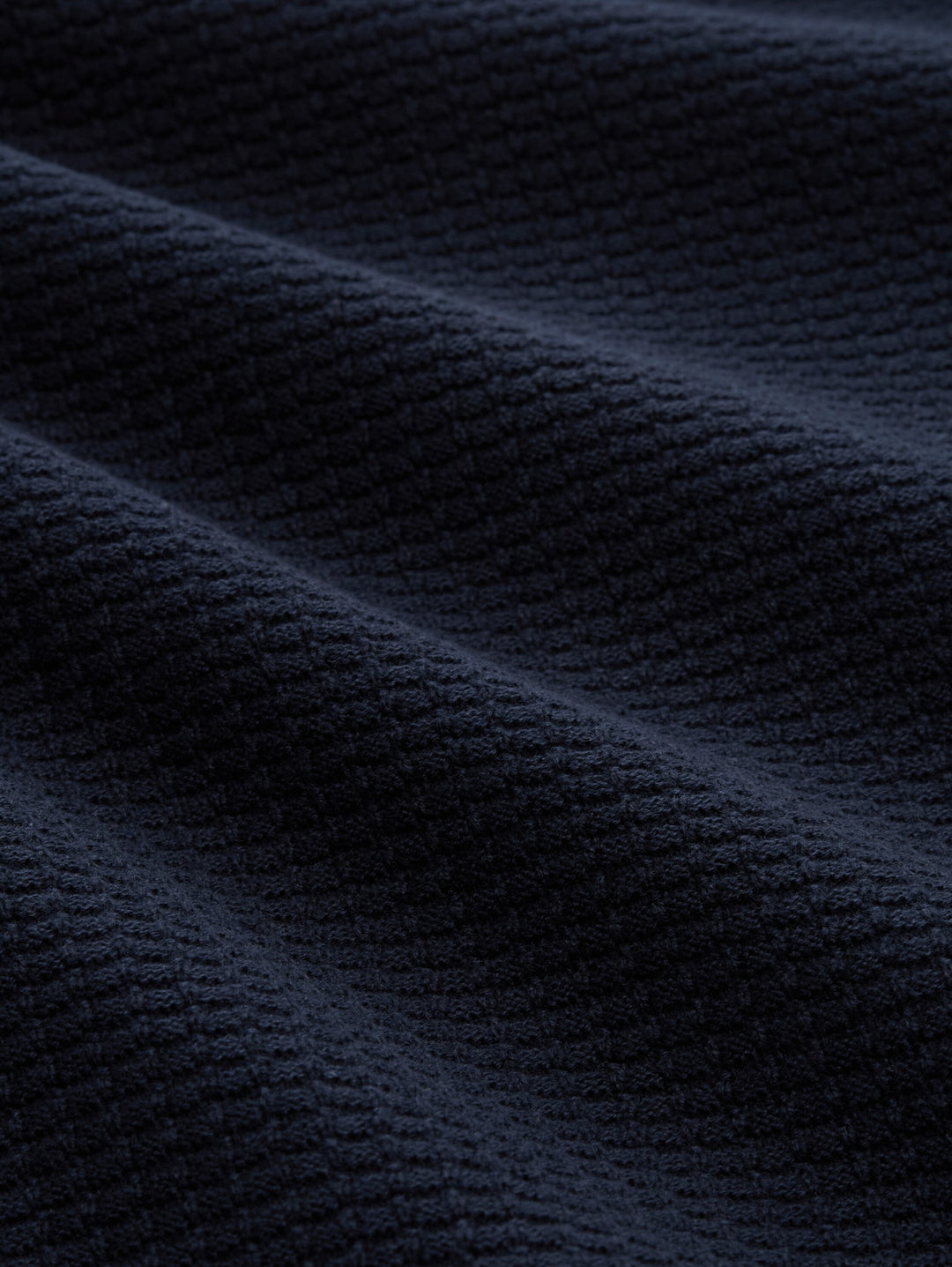 structured knit polo, sky captain blue 10668 Bild 2