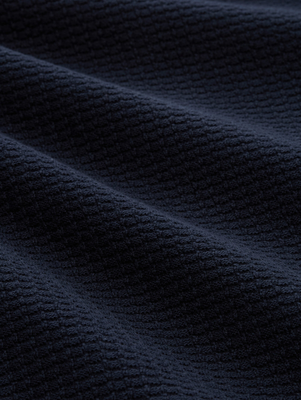 structured knit polo, sky captain blue 10668 Bild 2