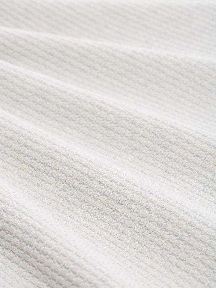 structured knit polo, Soft Vanilla Melange 13174 Bild 2