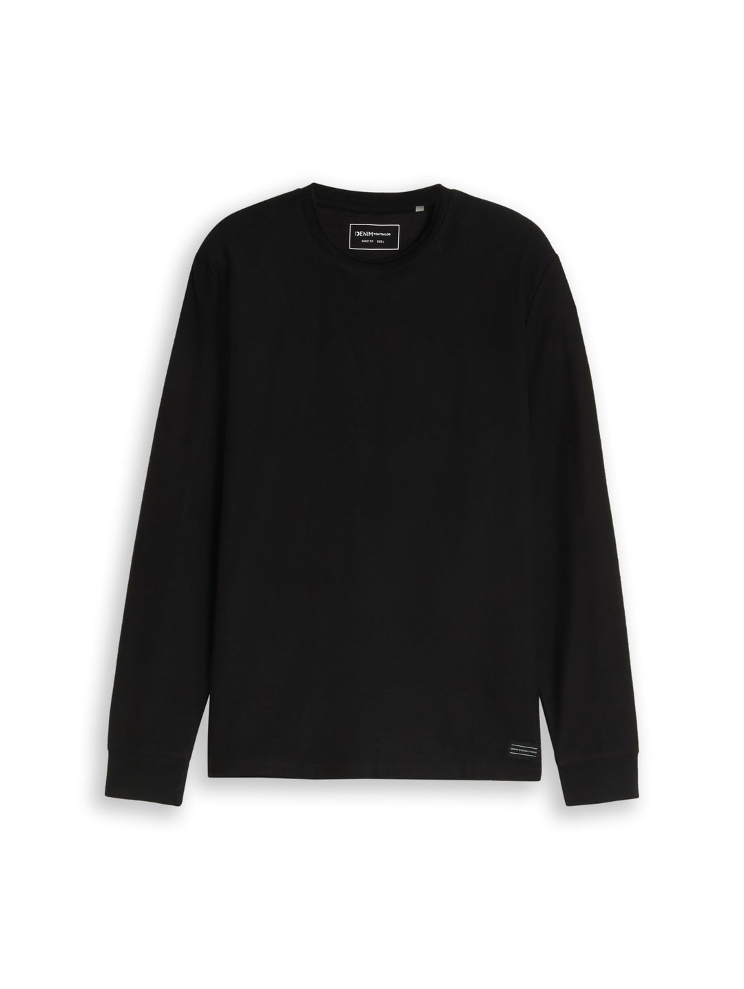 structured longsleeve, Black 29999 Bild 1