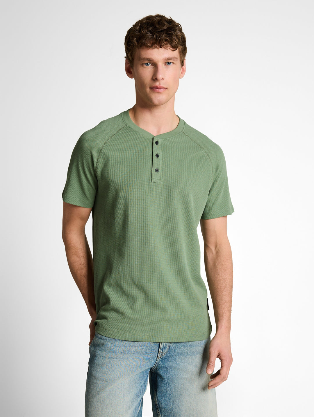 structured raglan henley, Sea Spray 10427 Bild 5