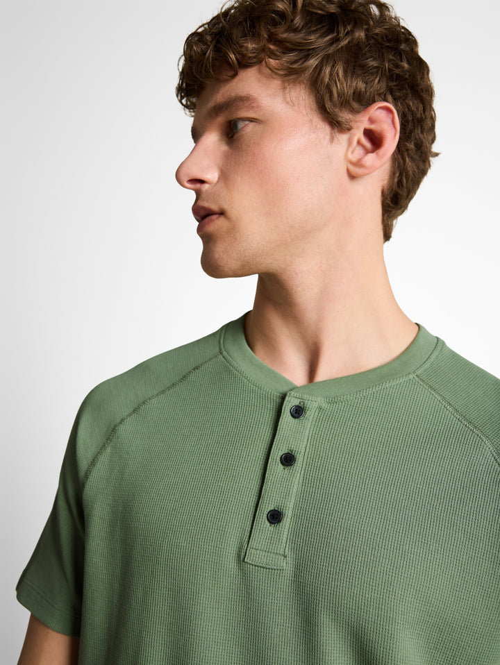 structured raglan henley, Sea Spray 10427 Bild 6