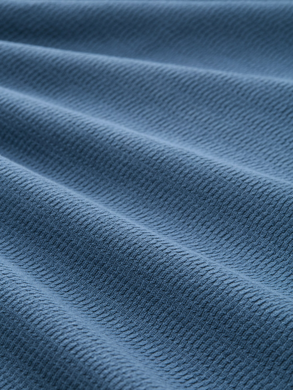 structured roll edge knit, dusty denim blue 28969 Bild 2