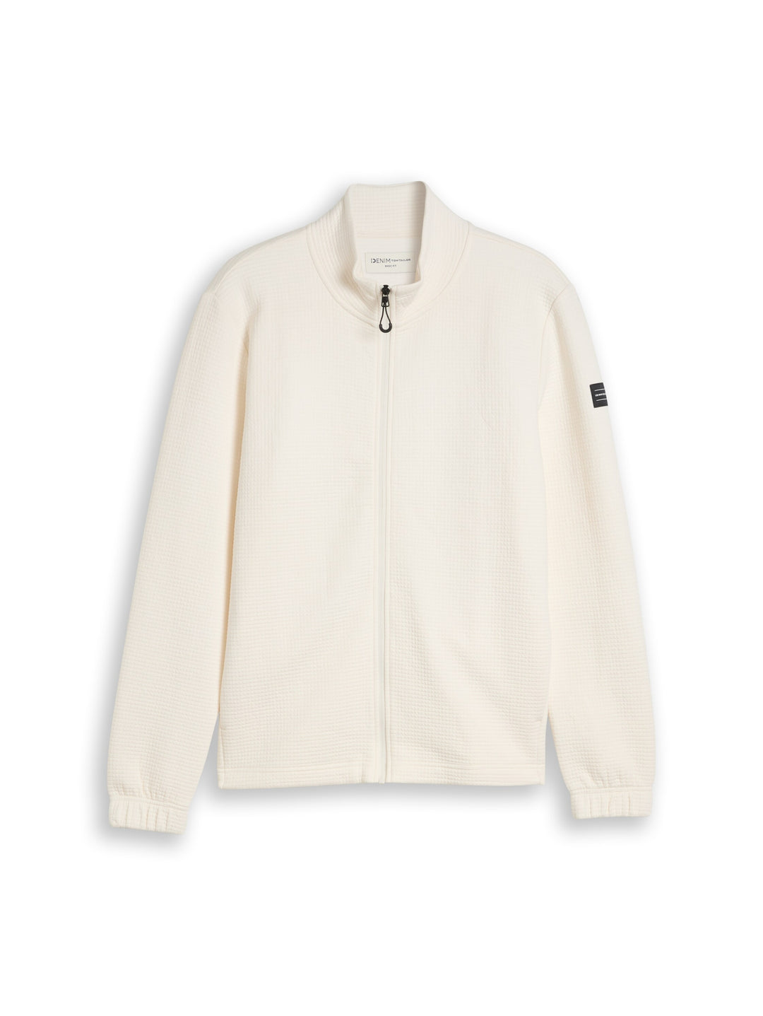 structured stand up sweat jack, Gardenia White 10348 Bild 1
