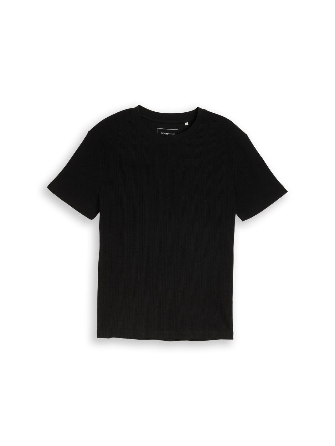 structured t-shirt, Black 29999 Bild 1