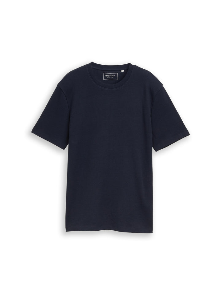 structured t-shirt, sky captain blue 10668 Bild 1