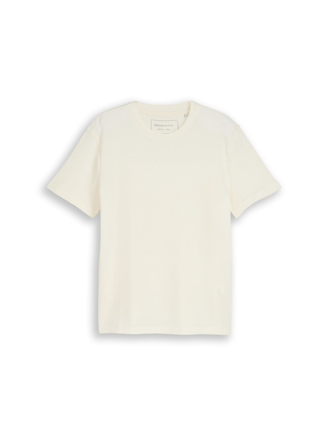 structured t-shirt, Wool White 12906 Bild 1