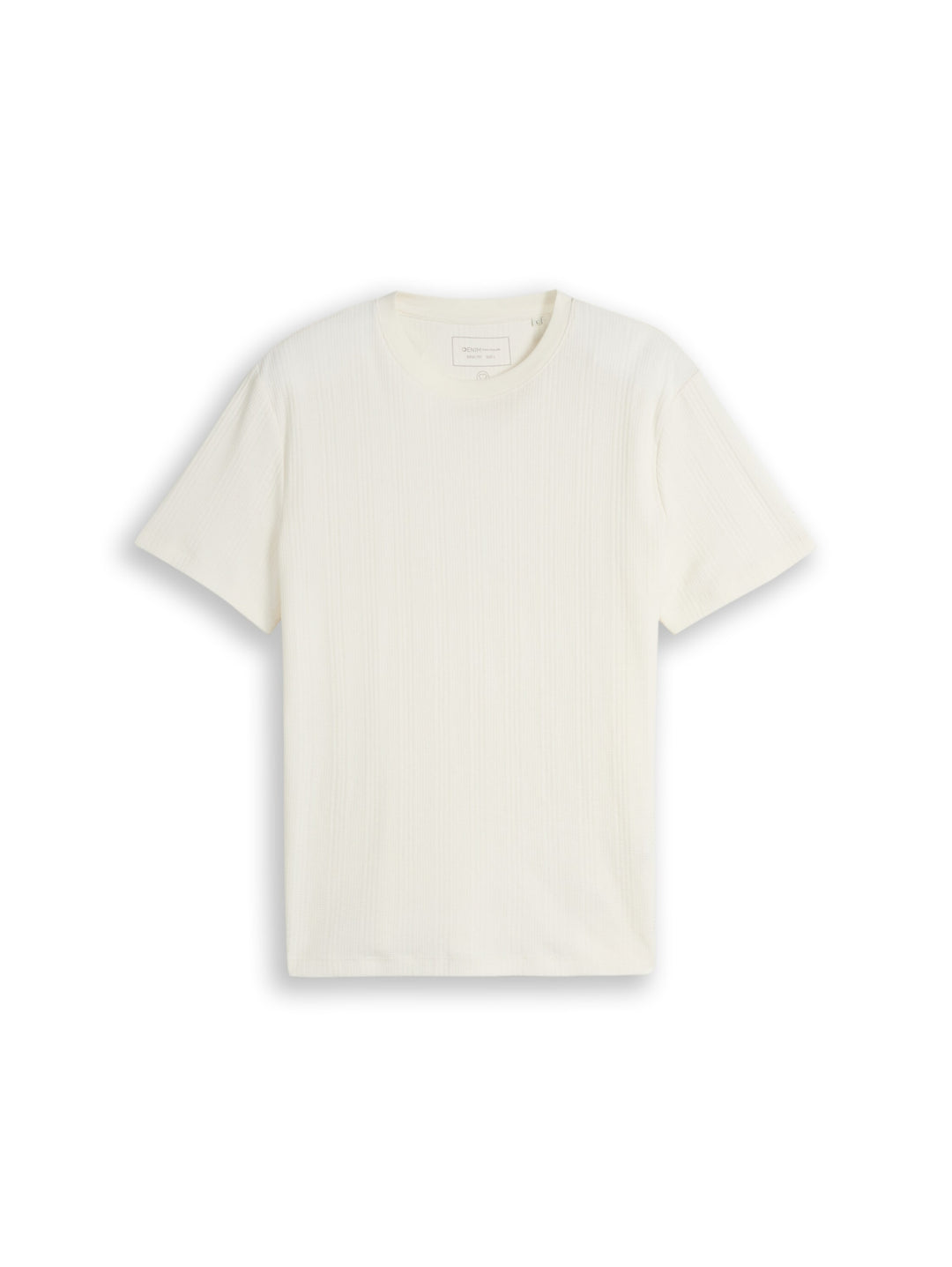structured t-shirt, Wool White 12906 Bild 1