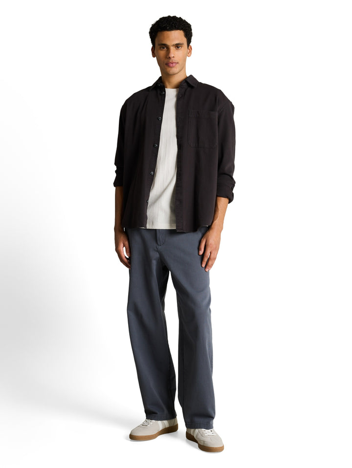 structured t-shirt, Wool White 12906 Bild 3