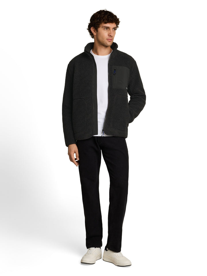 teddy jacket, Coal Mine Grey 10400 Bild 3