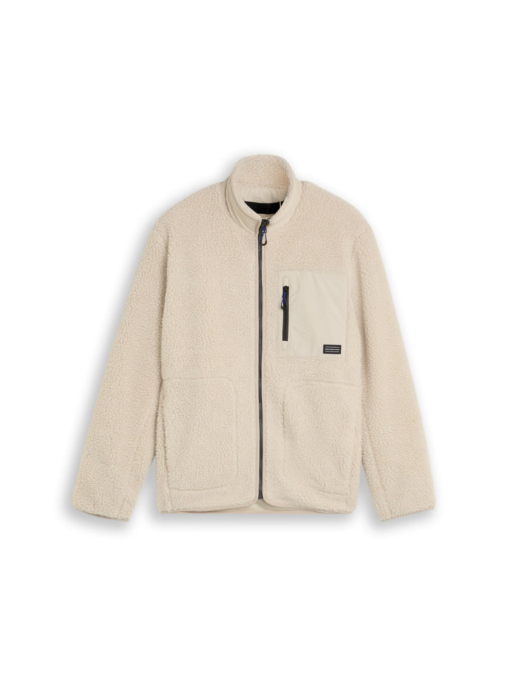 teddy jacket, Dusty Beige 12365 Bild 1