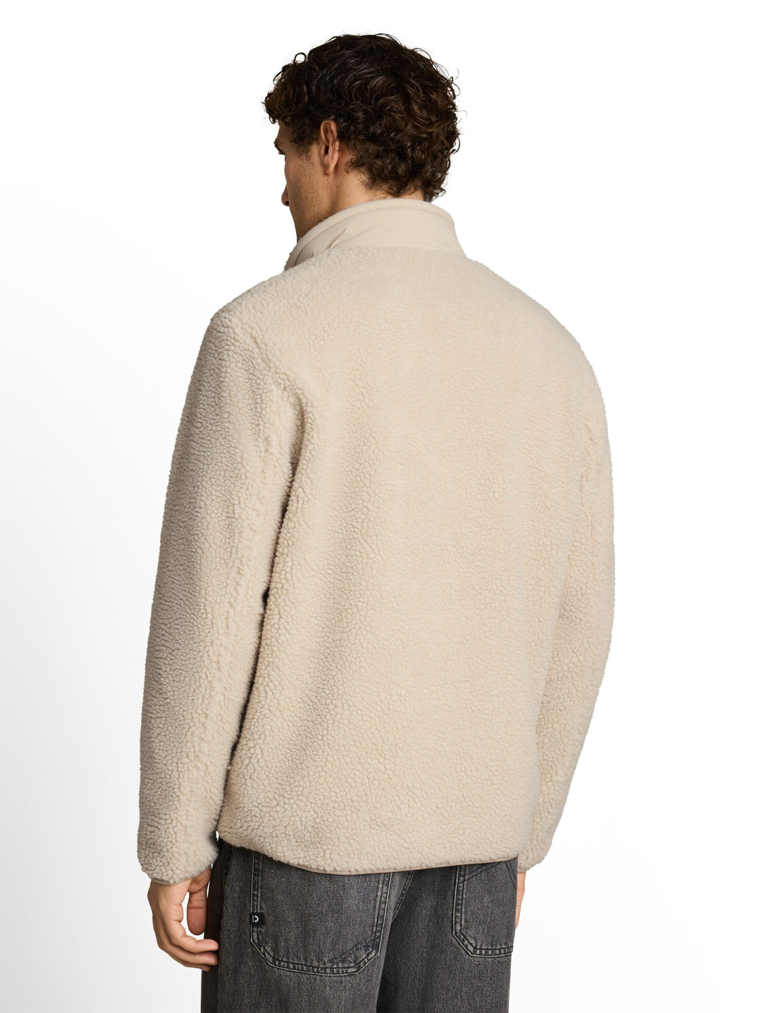 teddy jacket, Dusty Beige 12365 Bild 4