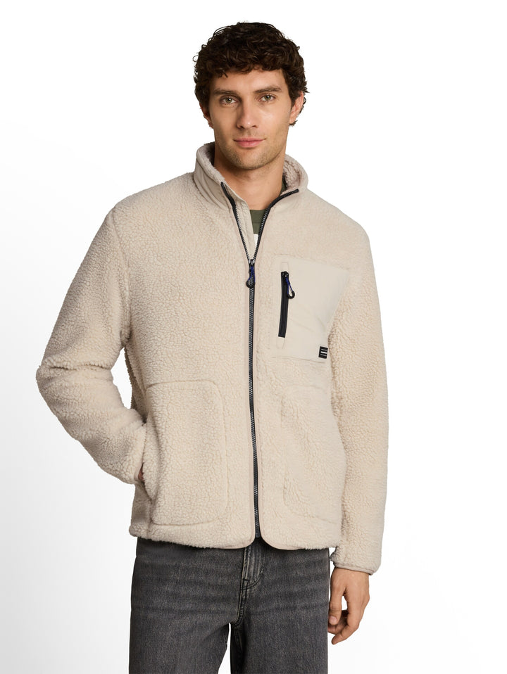 teddy jacket, Dusty Beige 12365 Bild 5