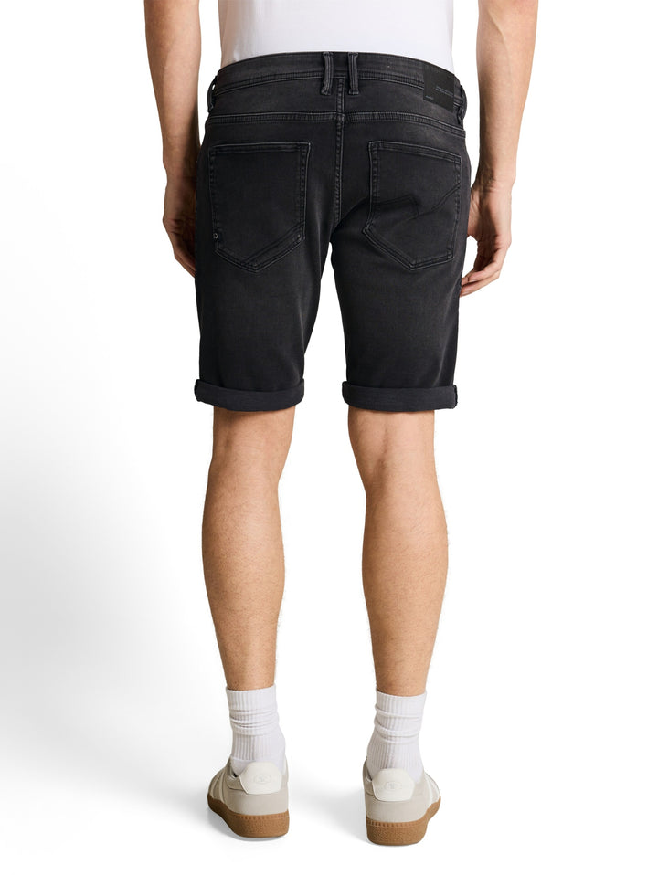 TTPIERS SLIM SHORTS, used dark stone black denim 10250 Bild 4