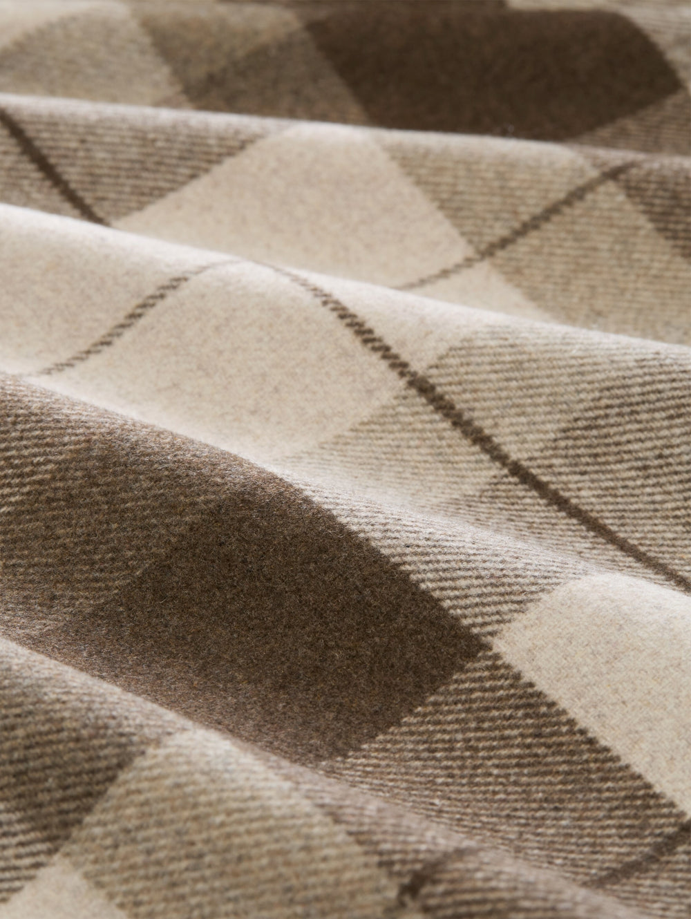wool optic overshirt, beige Brown wool check 40627 Bild 2