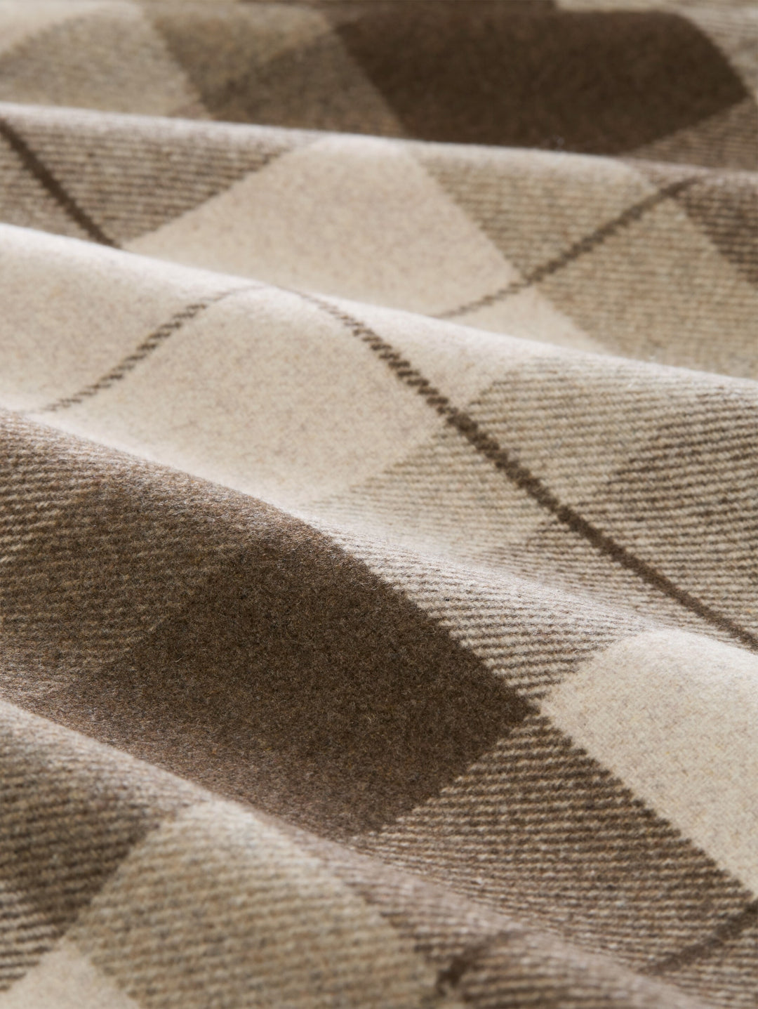wool optic overshirt, beige Brown wool check 40627 Bild 2