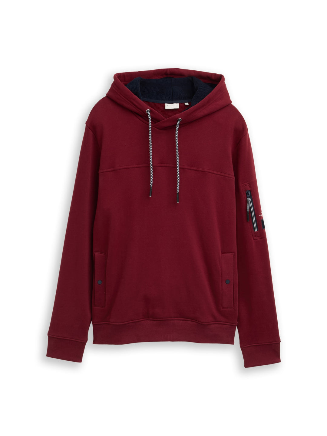 detailed hoodie, Cabarnet Bordeaux Red 14155 Bild 1