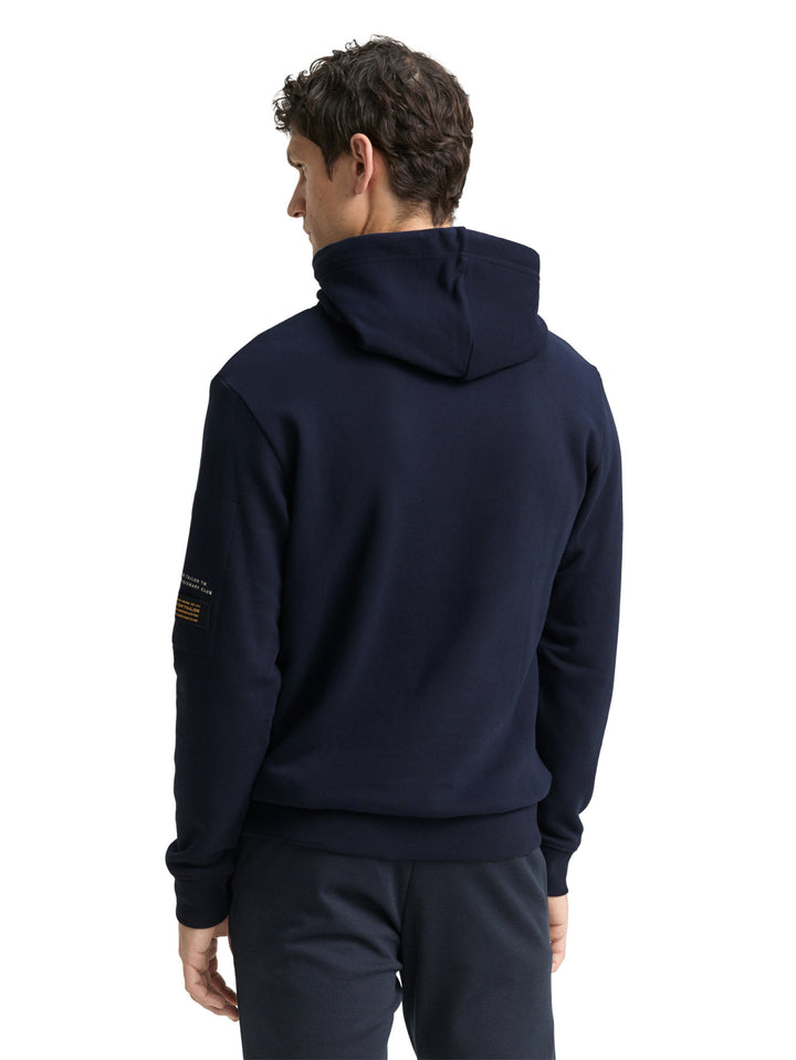 detailed hoodie, sky captain blue 10668 Bild 4