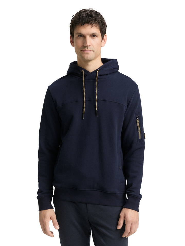 detailed hoodie, sky captain blue 10668 Bild 5