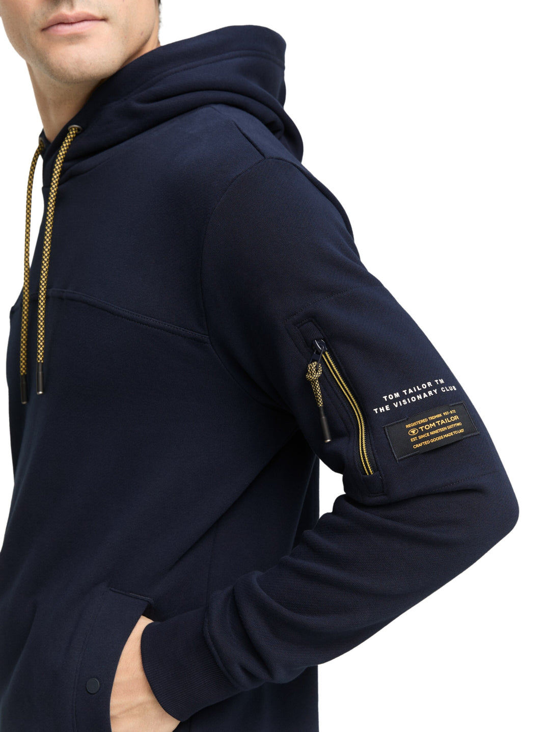 detailed hoodie, sky captain blue 10668 Bild 6