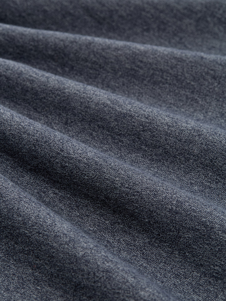 detailed snood, navy grindle structure 19932 Bild 2