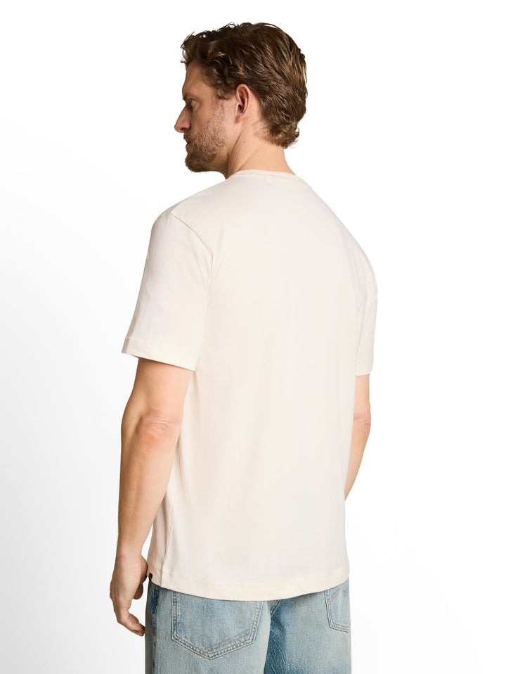 detailed t-shirt, Gardenia White 10348 Bild 4