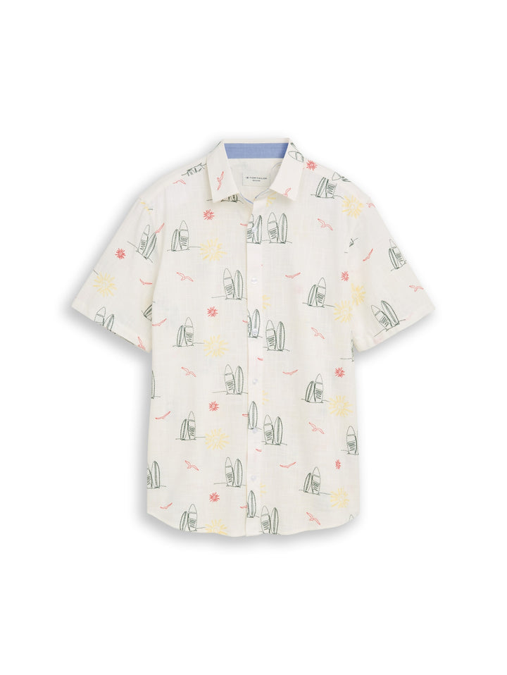 embroidered shirt, summer surf design 40513 Bild 1