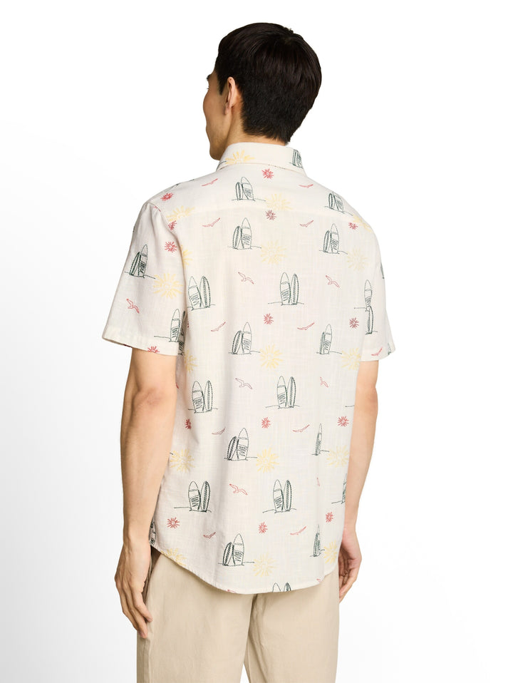 embroidered shirt, summer surf design 40513 Bild 4