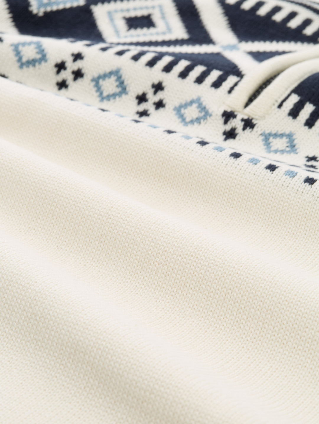 fair isle knit troyer, offwhite fair isle design 39122 Bild 2