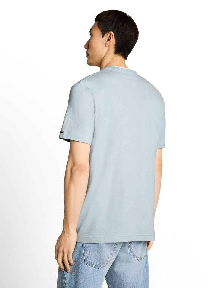 fine striped serafino, light blue fine stripe 40371 Bild 10