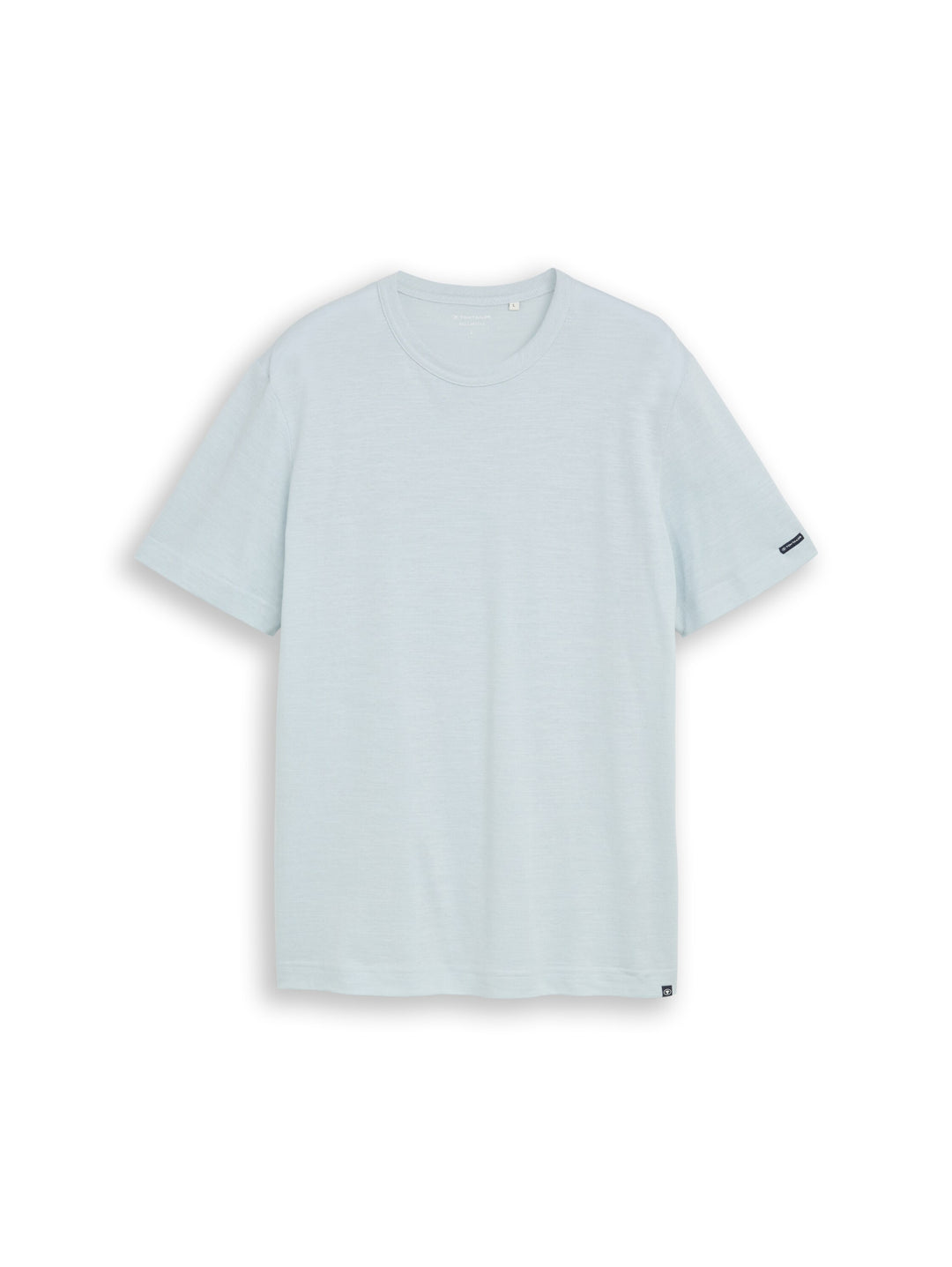 fine striped t-shirt, light blue fine stripe 40371 Bild 1