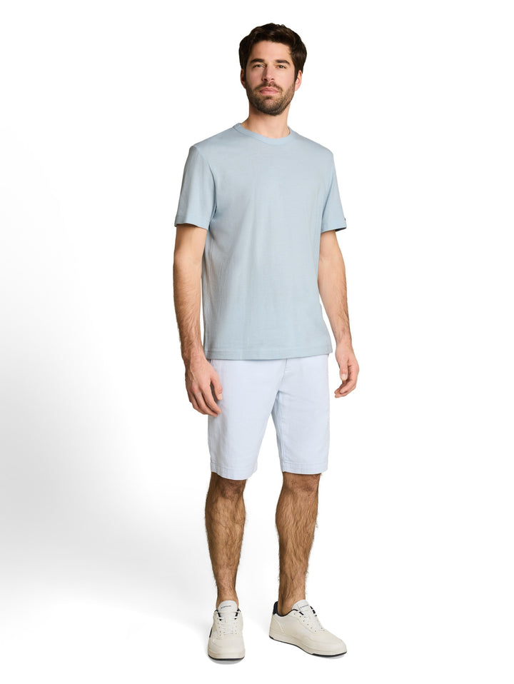 fine striped t-shirt, light blue fine stripe 40371 Bild 3