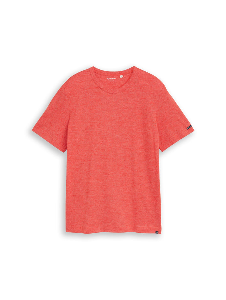 fine striped t-shirt, red fine stripe 40372 Bild 1
