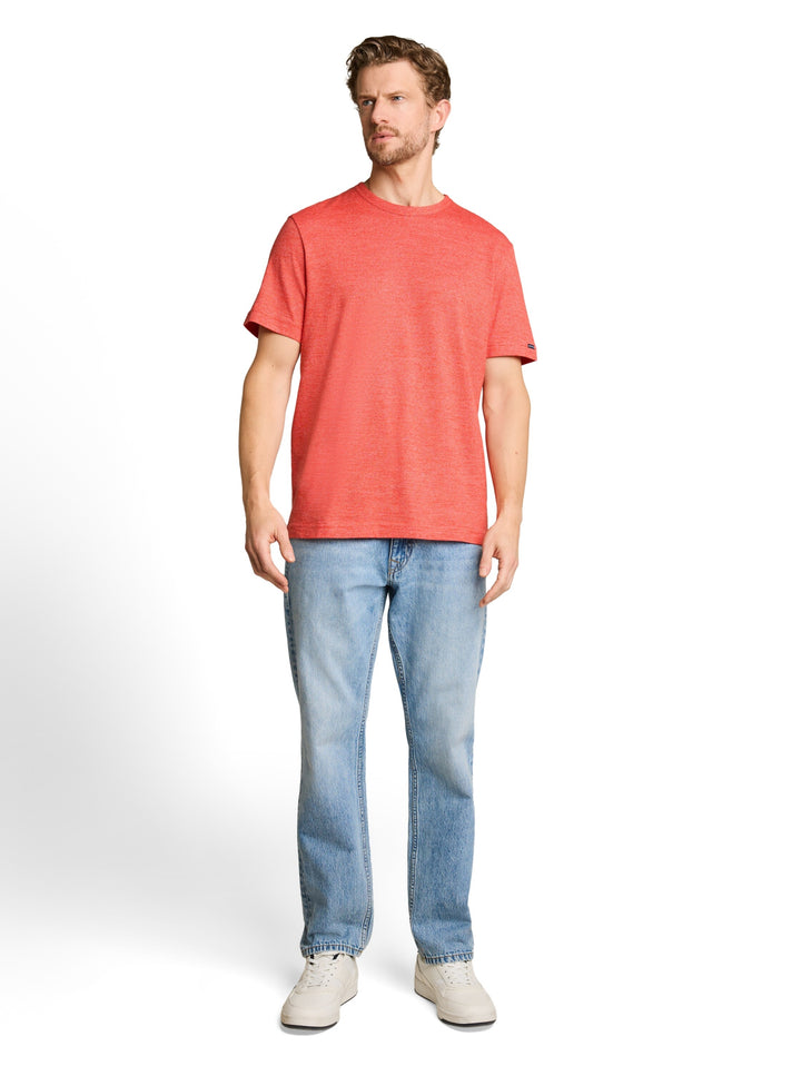fine striped t-shirt, red fine stripe 40372 Bild 3