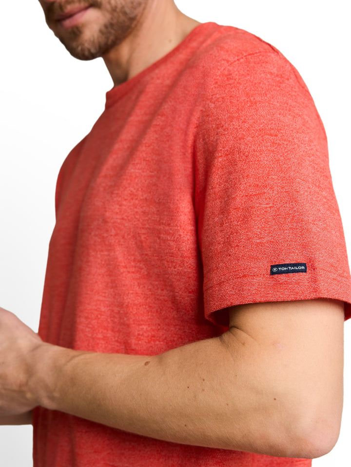fine striped t-shirt, red fine stripe 40372 Bild 6