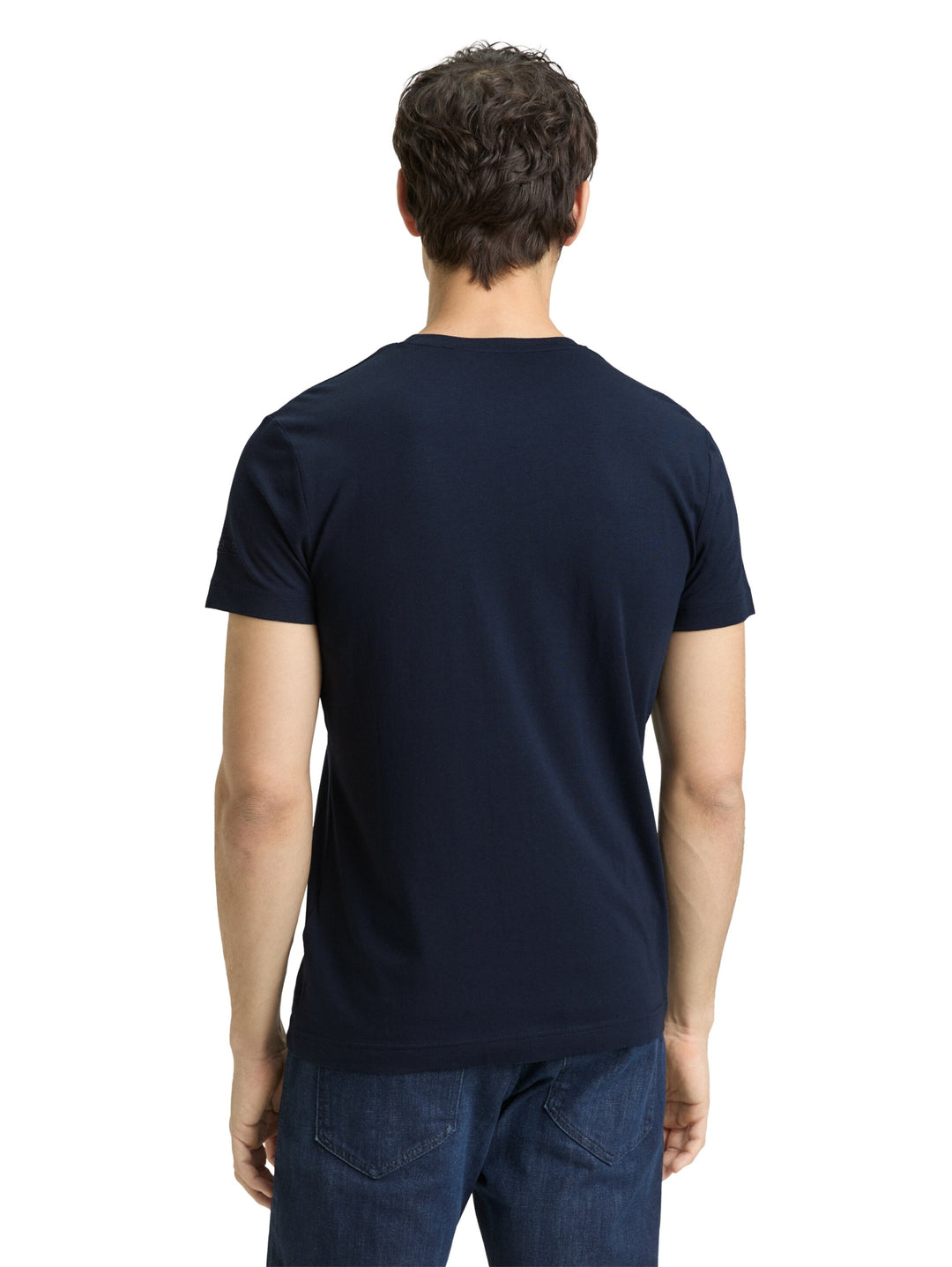 fitted basic t-shirt, sky captain blue 10668 Bild 4