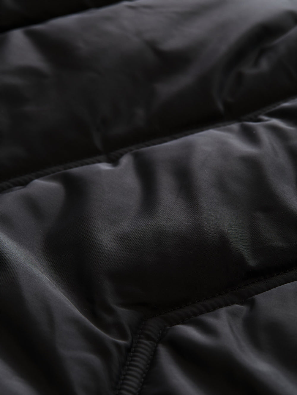 hooded puffer jacket, deep black 14482 Bild 2