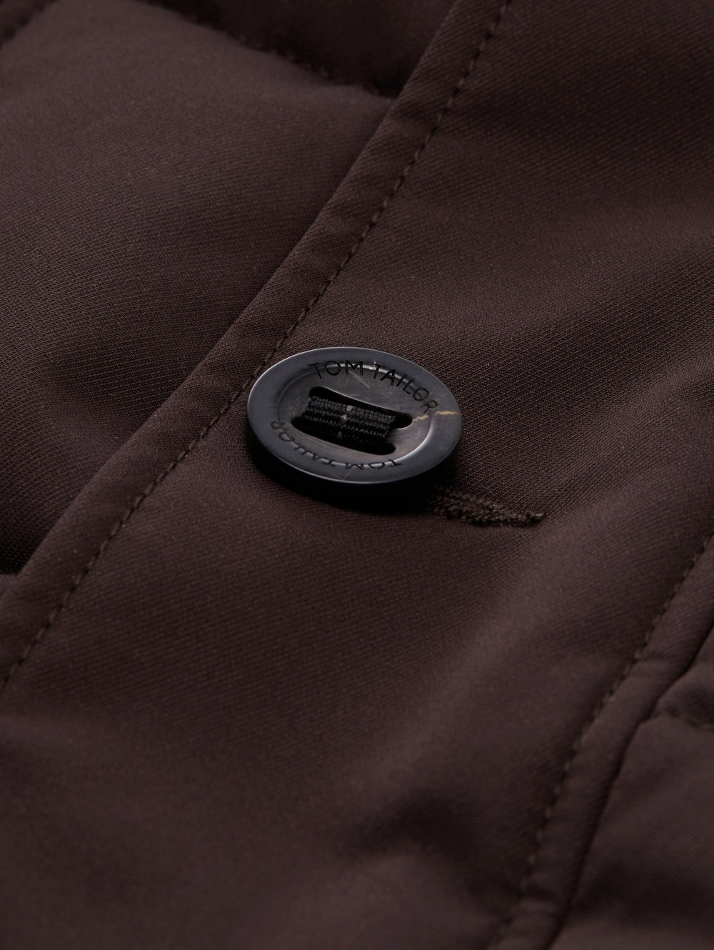 hooded quilted puffer jacket, Dark Chocolate Brown 10571 Bild 2