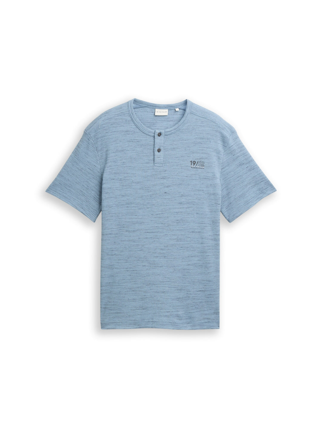 injected structured henley, blue grey waffle inject 39880 Bild 1