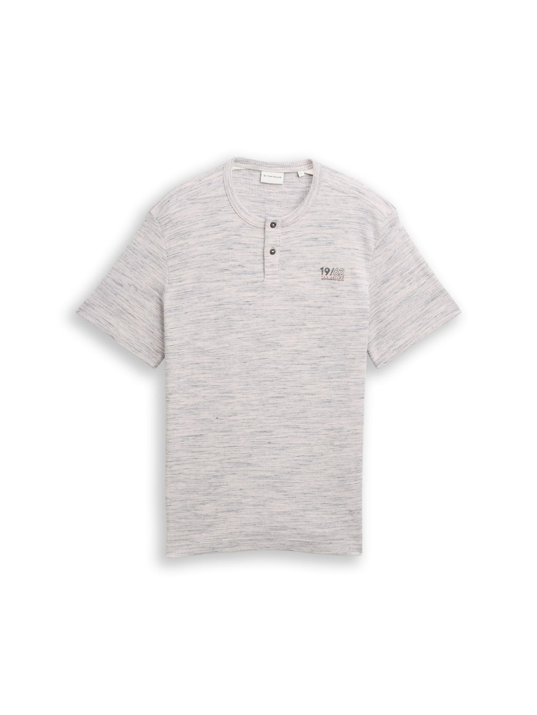 injected structured henley, white grey waffle inject 39878 Bild 1