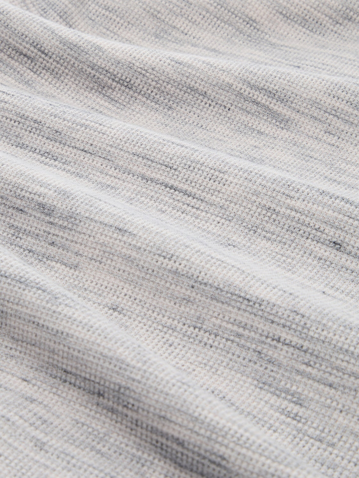 injected structured henley, white grey waffle inject 39878 Bild 2