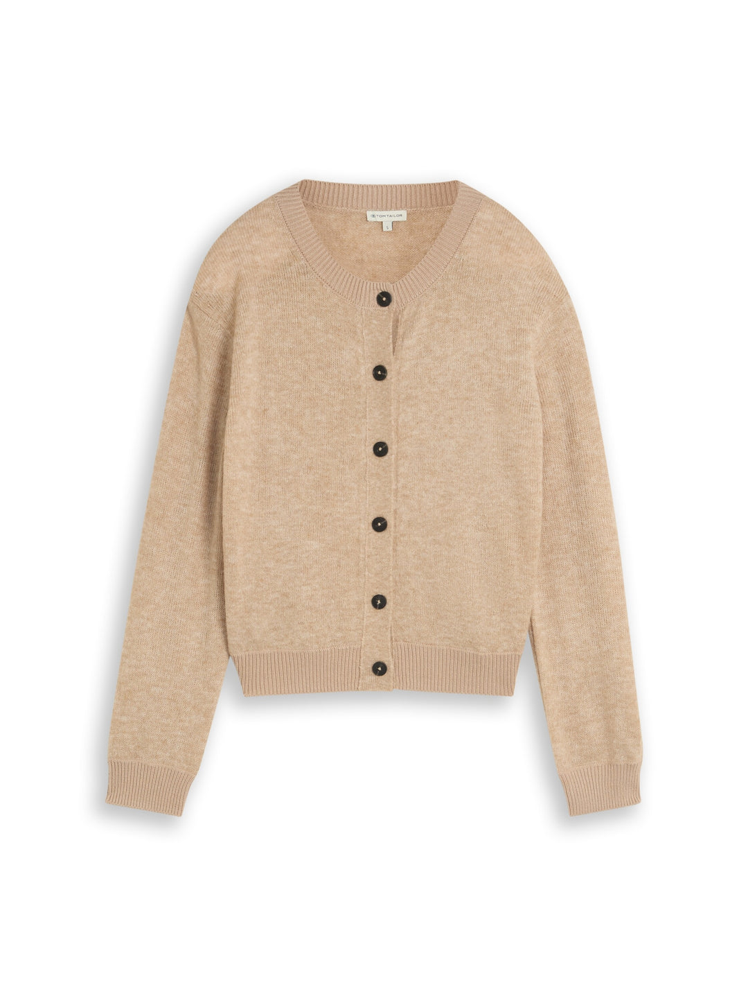 knit cosy cardigan, gravel beige melange 40523 Bild 1