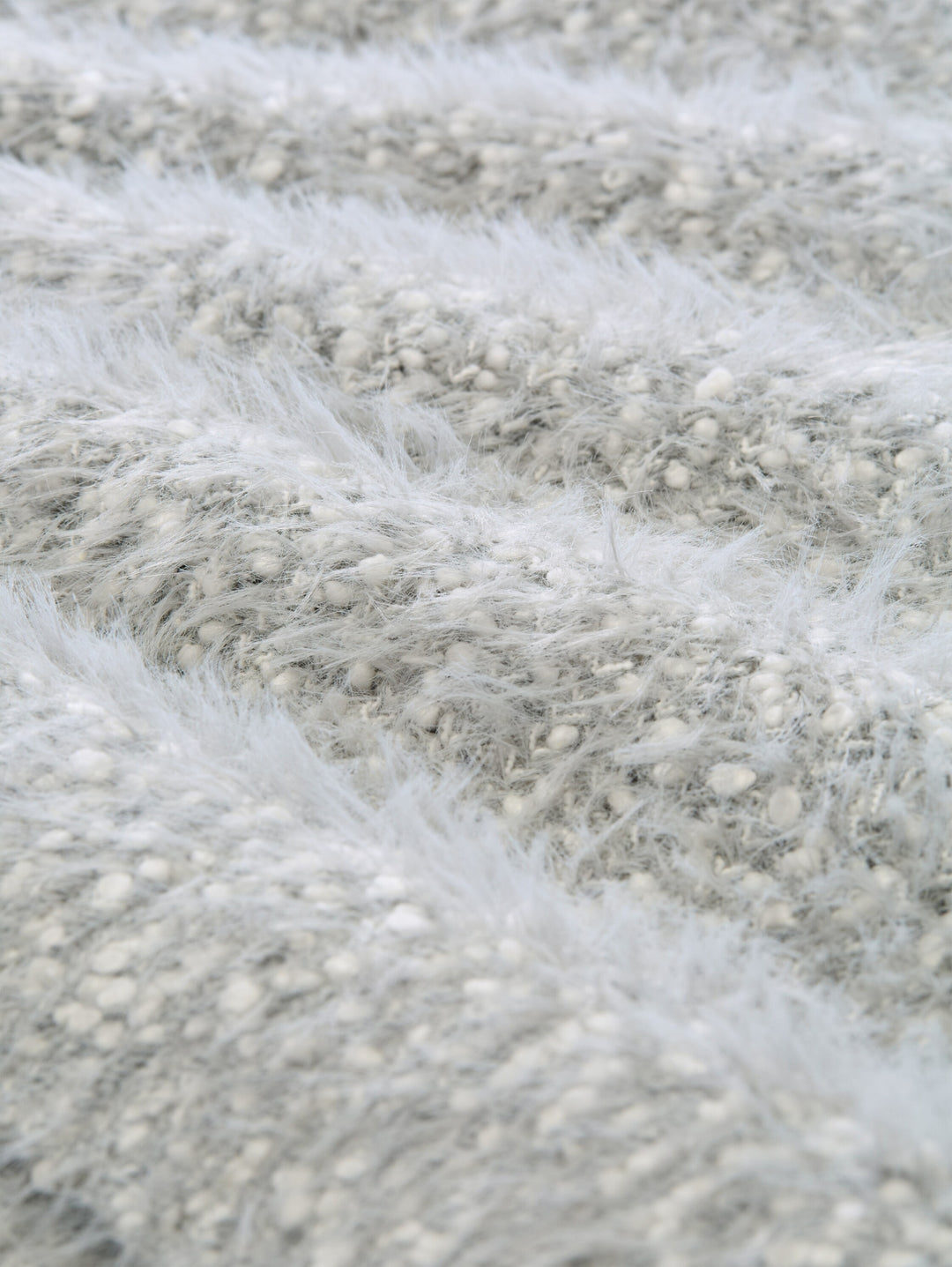 knit featheryarn crewneck card, light grey knit structure 41113 Bild 8