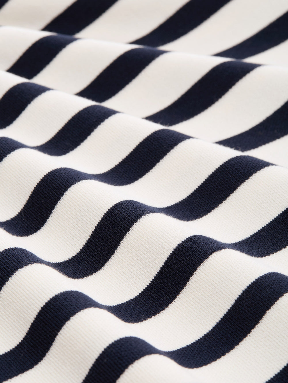 knit milano sweater with butto, white sky blue knit stripe 39914 Bild 2
