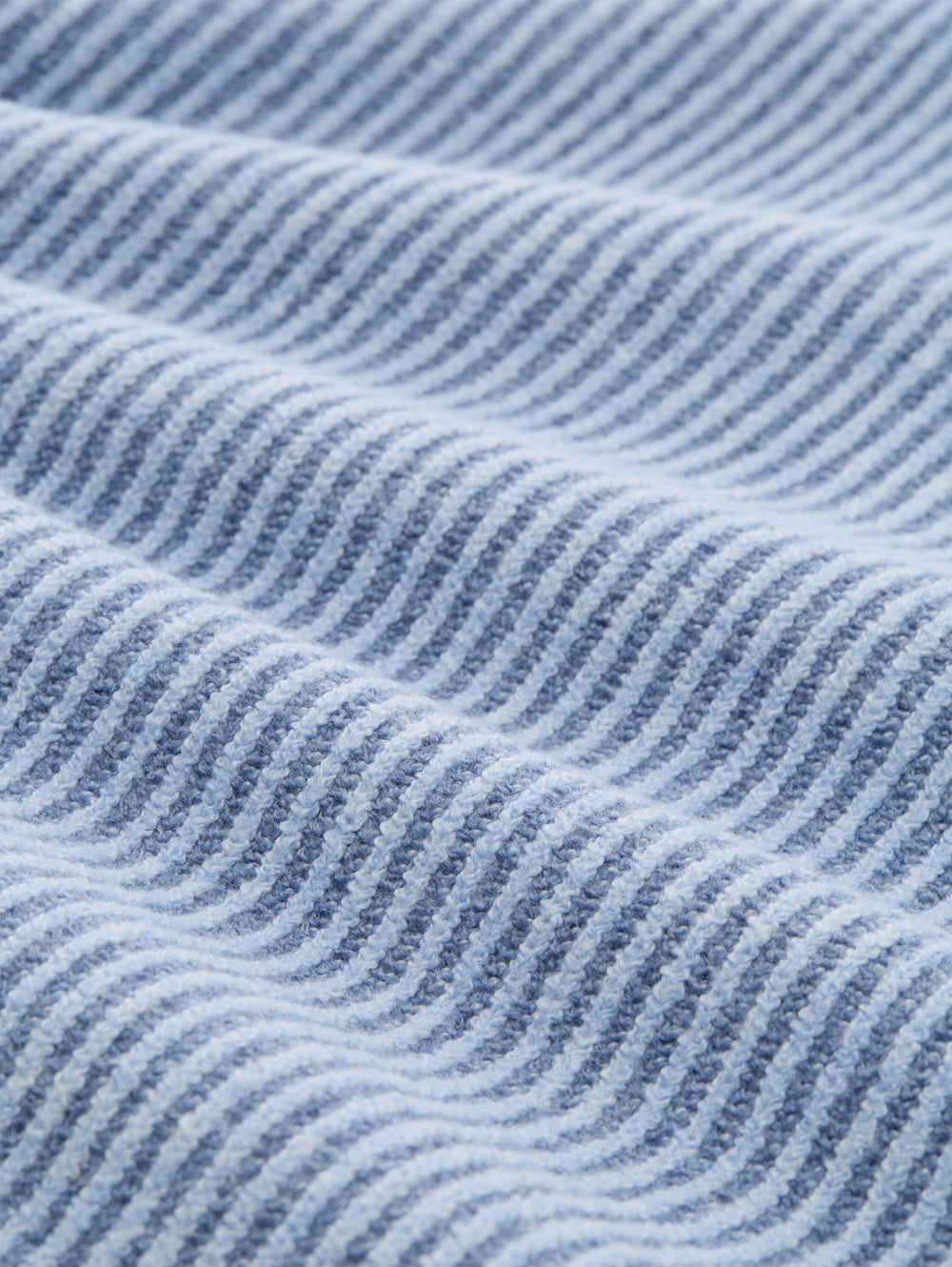 knit plaited rib crewneck, fern blue structure 41145 Bild 2