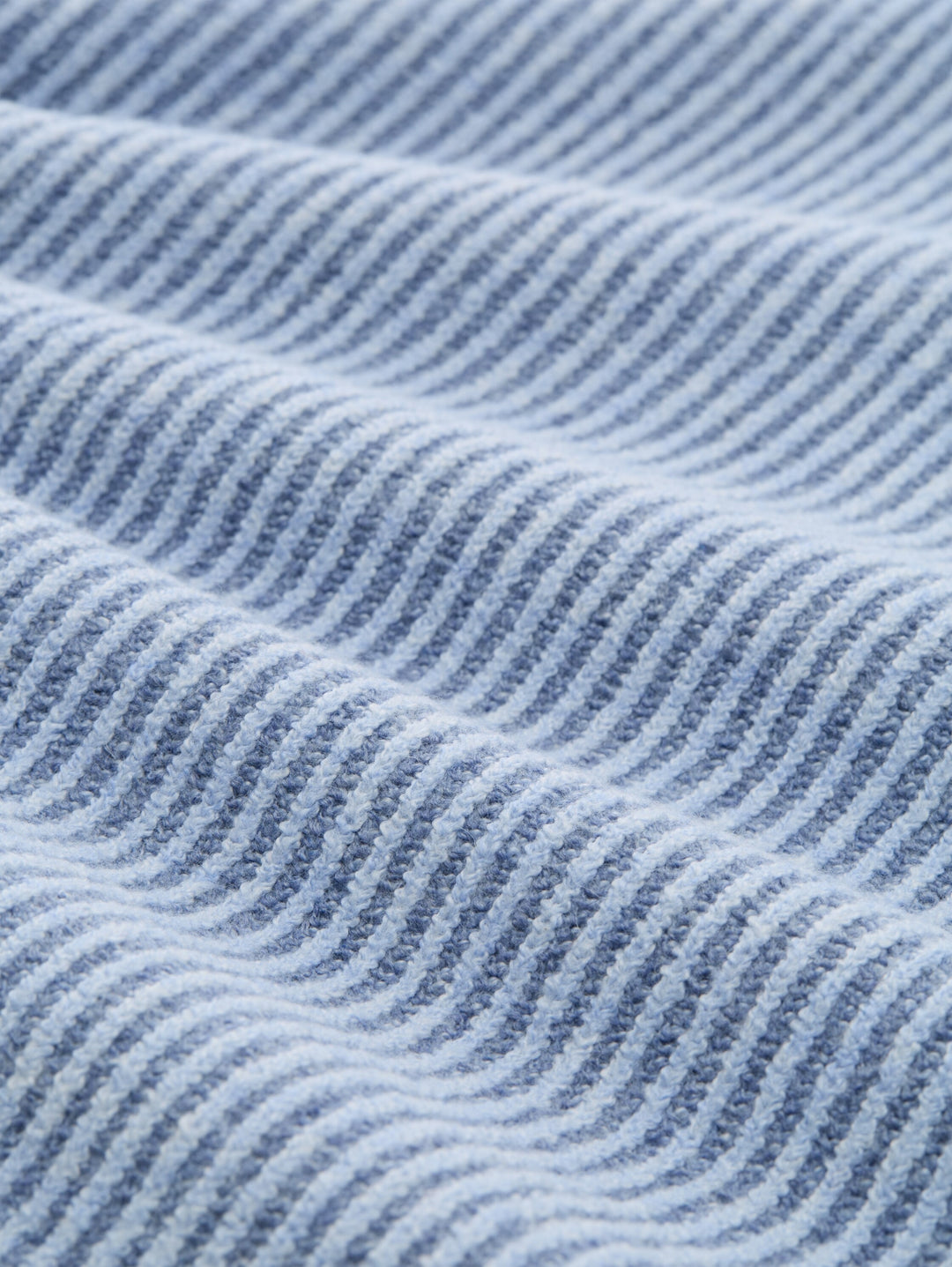 knit plaited rib crewneck, fern blue structure 41145 Bild 2