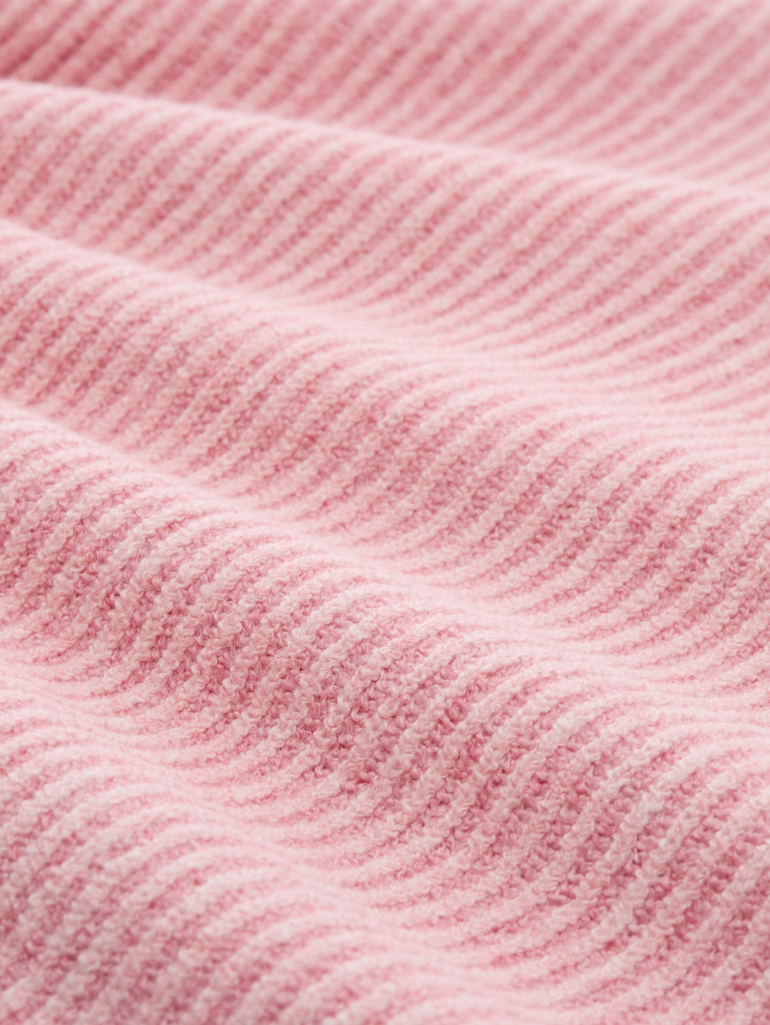 knit plaited rib crewneck, light pink structure 41144 Bild 2