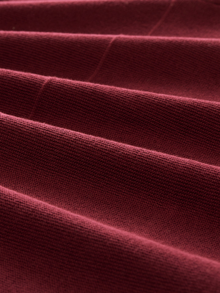 knit structure crewneck, Preppy Plum 10342 Bild 2