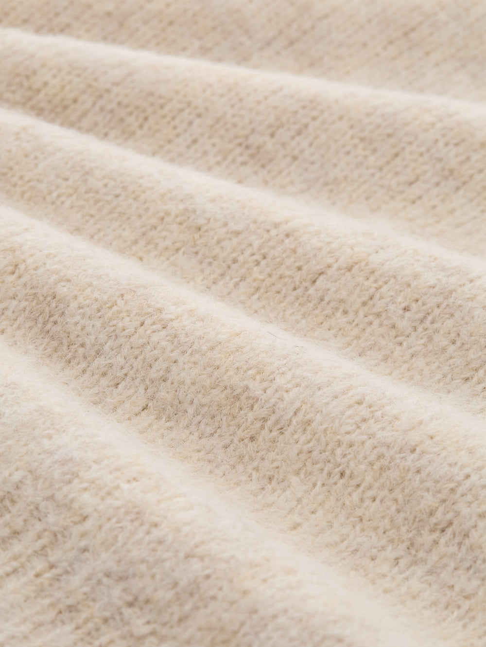 knit vest with rounded hem, whisper offwhite melange 41090 Bild 2