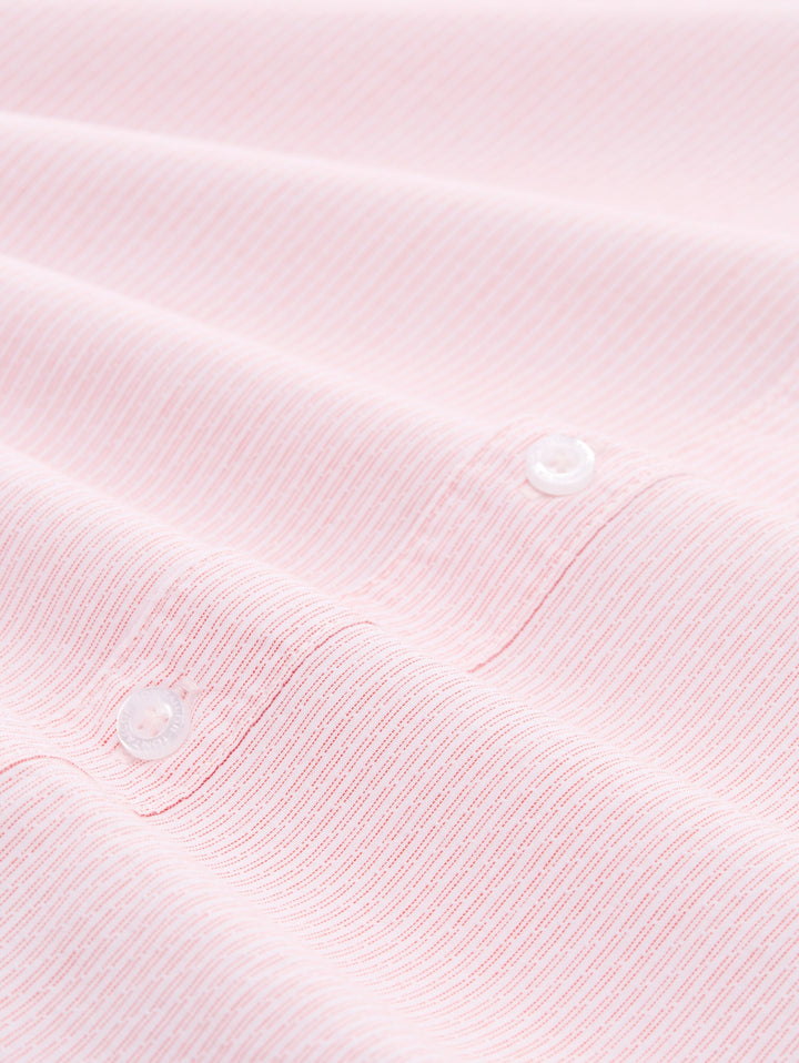 light structure shirt, red white small stripe 40196 Bild 2